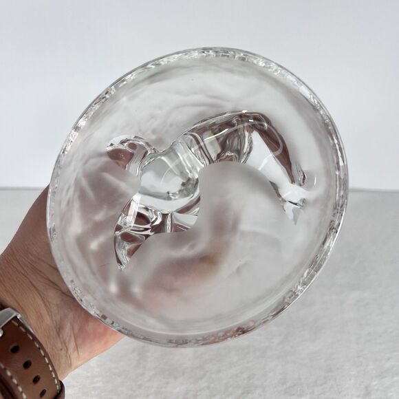 Seal With Pup Crystal Figurine RCR Royal Crystal Rock Made In Italy. Glass Decor - Picture 3 of 6